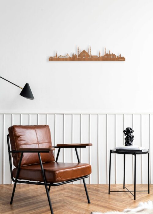 Duurzame Houten Skyline van Istanbul