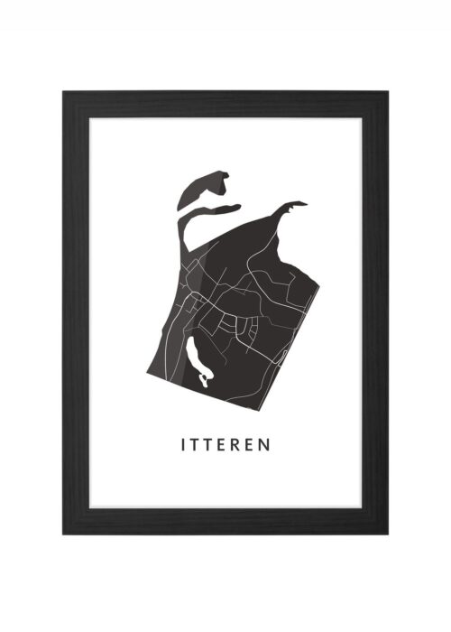 Itteren Ingelijst in Zwart lijst Kopen | Kunst in Kaart