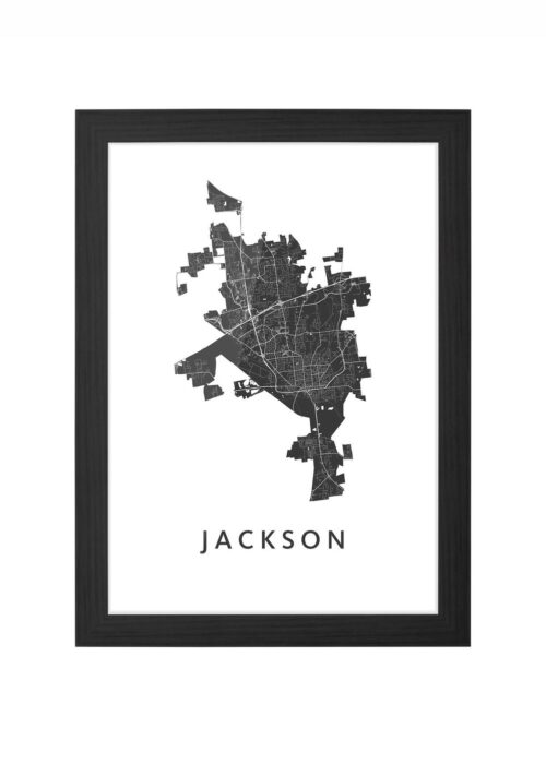 Jackson Ingelijst in Zwart lijst Kopen | Kunst in Kaart