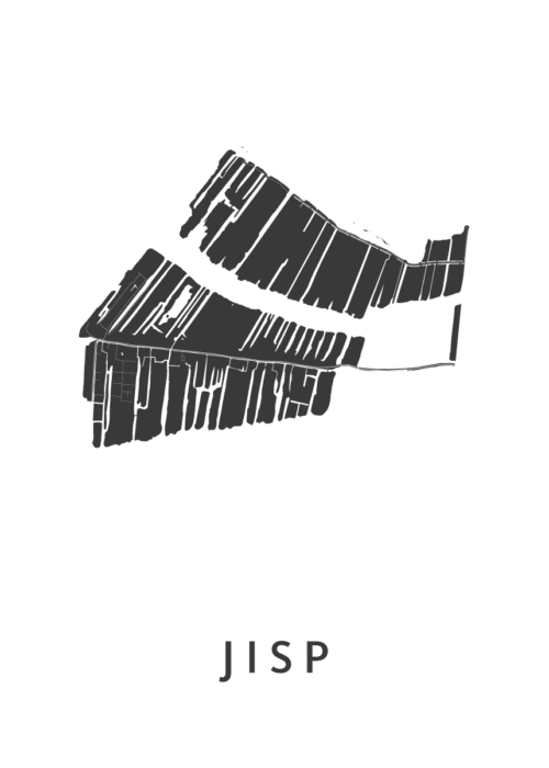 Jisp Stadskaart Poster Kopen