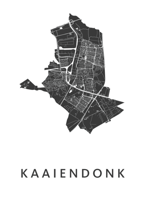 Kaaiendonk Carnaval Stadskaart Poster Kopen