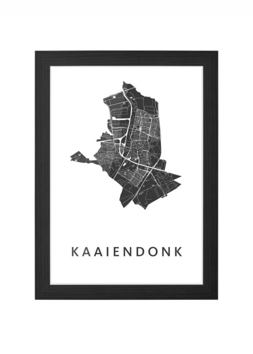 Kaaiendonk Carnaval Ingelijst in Zwart lijst Kopen | Kunst in Kaart