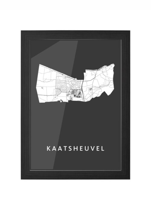 Kaatsheuvel Black Ingelijst in Zwart lijst Kopen | Kunst in Kaart