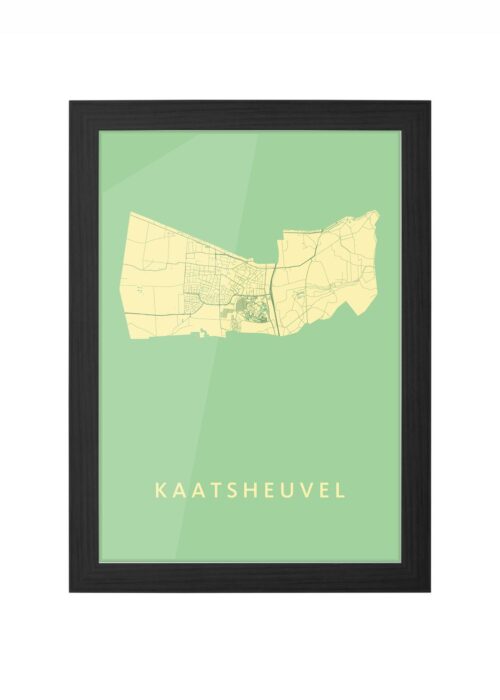 Kaatsheuvel Spring Ingelijst in Zwart lijst Kopen | Kunst in Kaart