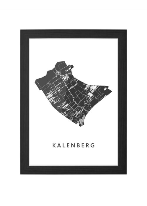 Kalenberg Ingelijst in Zwart lijst Kopen | Kunst in Kaart