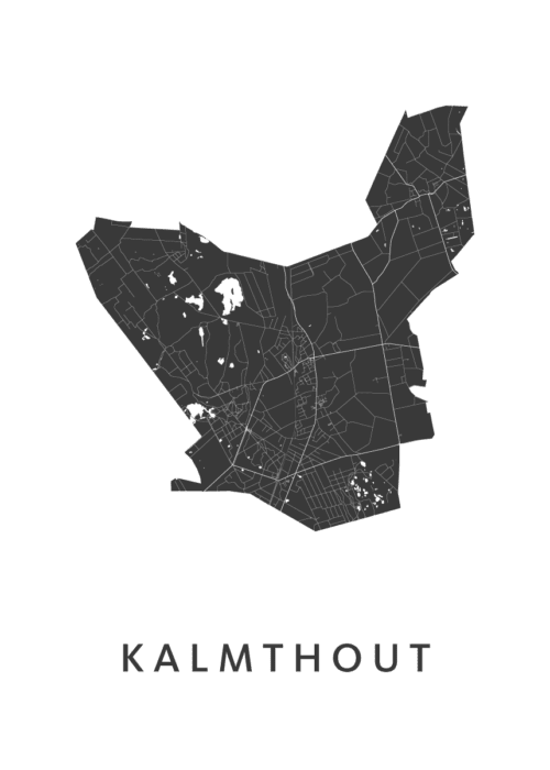 Kalmthout Stadskaart Poster Kopen