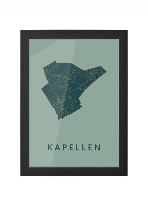 Kapellen Amazon Ingelijst in Zwart lijst Kopen | Kunst in Kaart