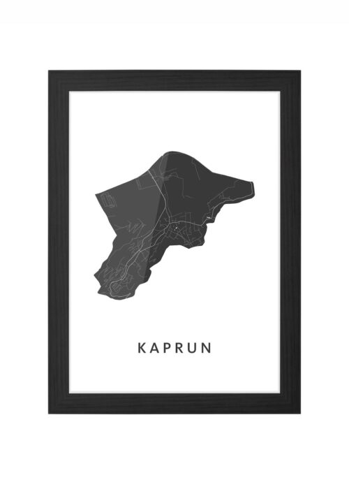 Kaprun Ingelijst in Zwart lijst Kopen | Kunst in Kaart