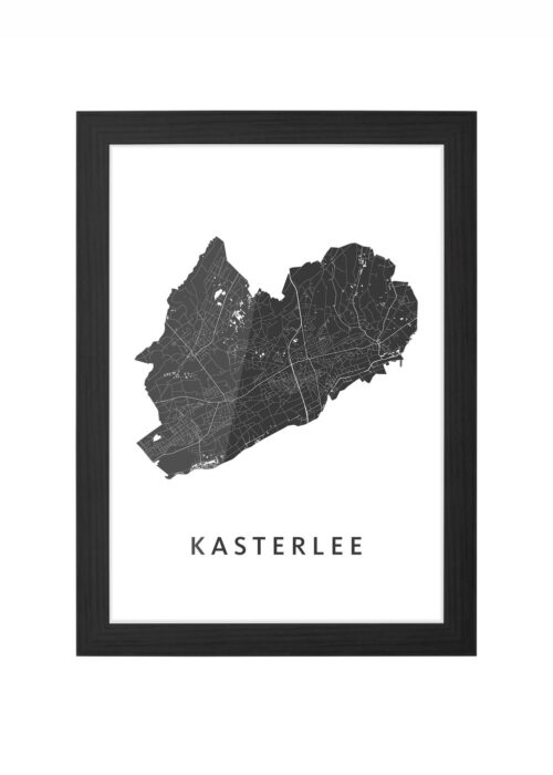 Kasterlee Ingelijst in Zwart lijst Kopen | Kunst in Kaart