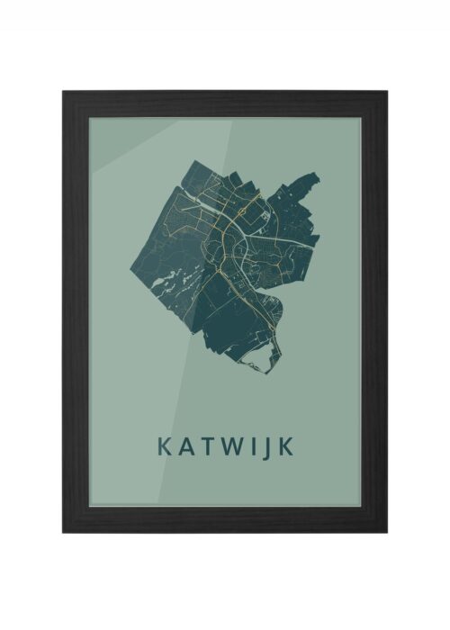 Katwijk Amazon Ingelijst in Zwart lijst Kopen | Kunst in Kaart