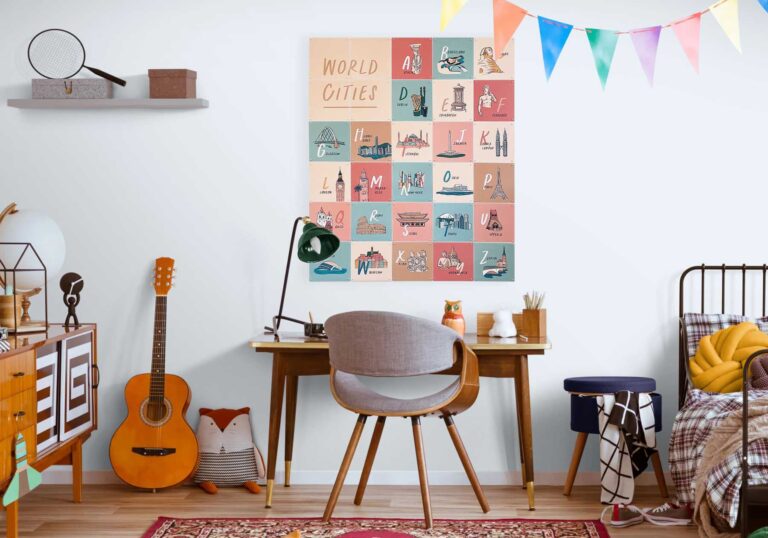 ABC Wereldsteden IXXI voor de Kinderkamer
