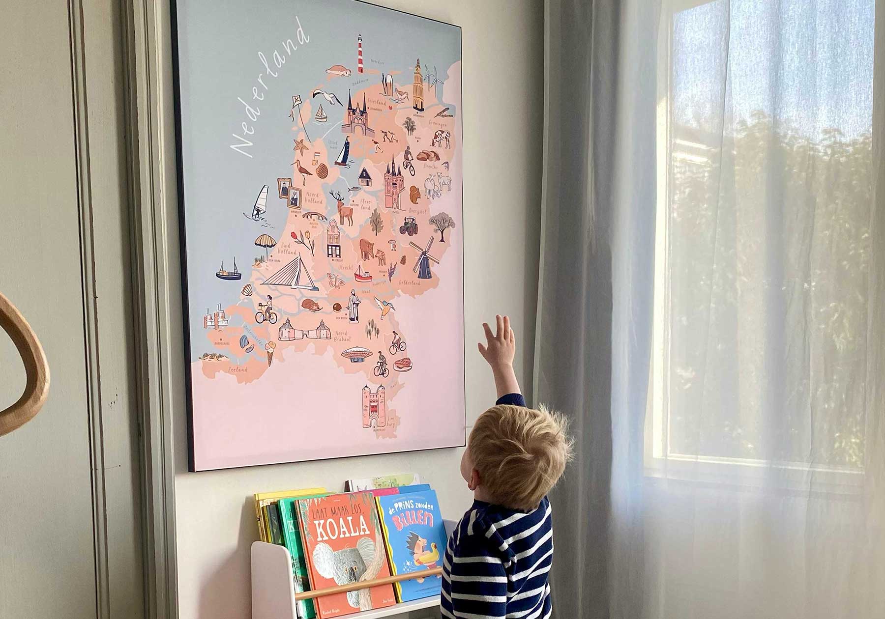 Kinderkamer inrichting akoestisch, Nederland Print Kinderkamer inrichting akoestisch, Nederland Print
