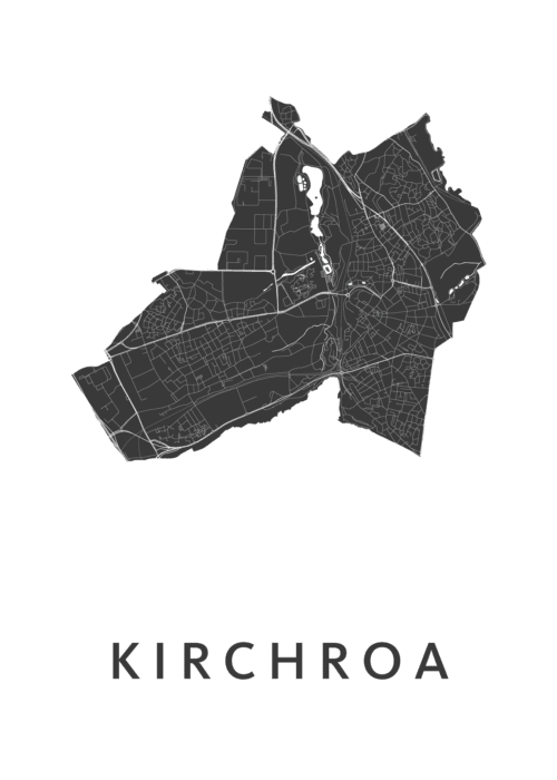 Kirchroa Carnaval Stadskaart Poster Kopen