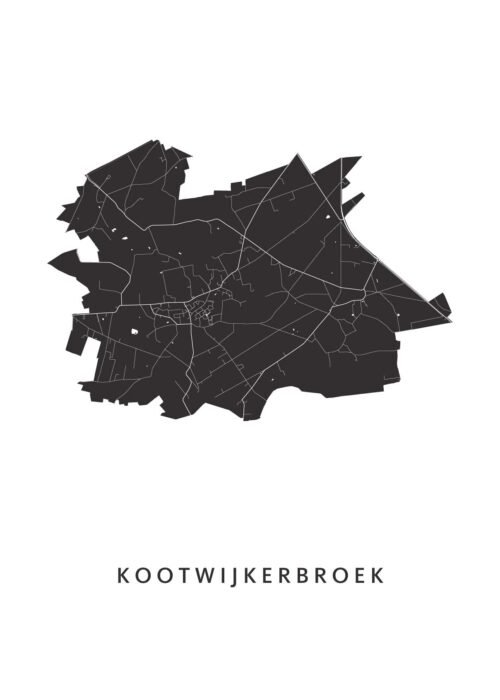 Kootwijkerbroek Stadskaart Poster Kopen