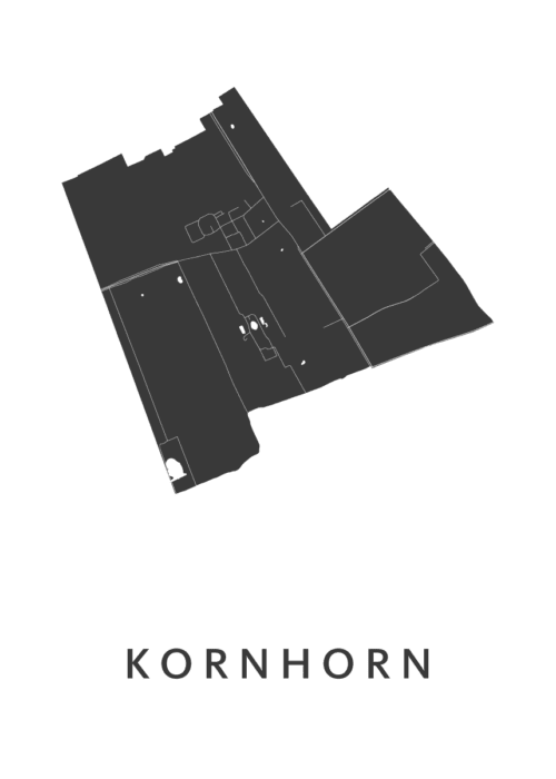 Kornhorn Stadskaart