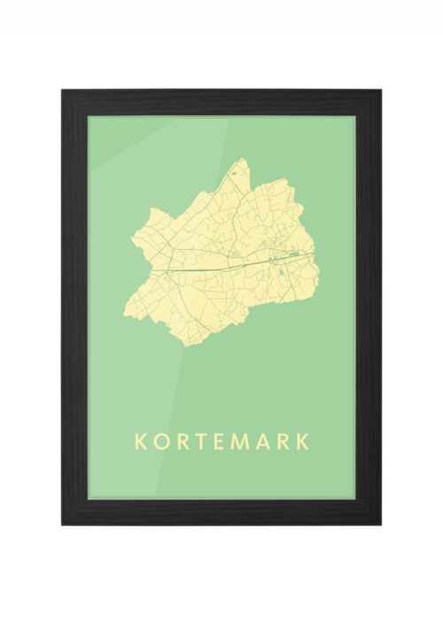 Kortemark Spring Ingelijst in Zwart lijst Kopen | Kunst in Kaart