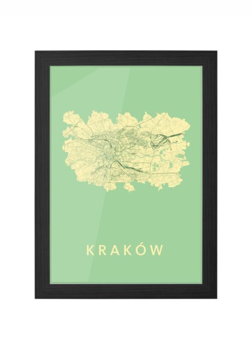 Kraków Spring Ingelijst in Zwart lijst Kopen | Kunst in Kaart