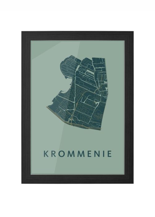 Krommenie Amazon Ingelijst in Zwart lijst Kopen | Kunst in Kaart