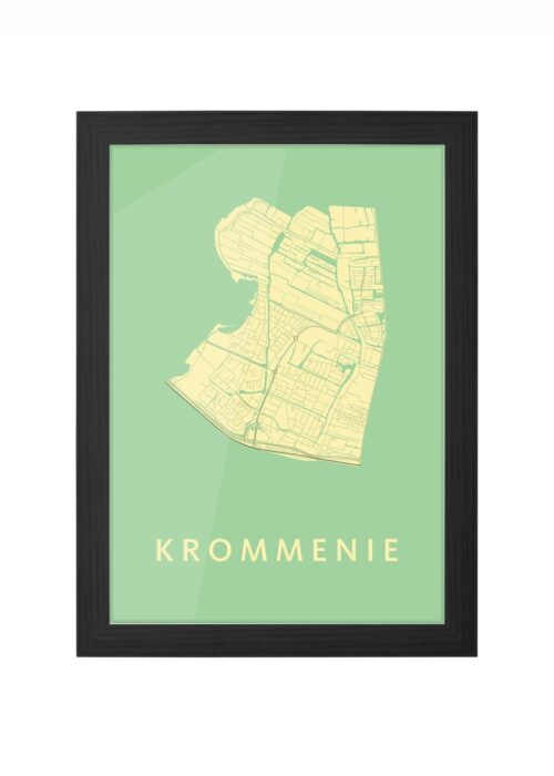 Krommenie Spring Ingelijst in Zwart lijst Kopen | Kunst in Kaart