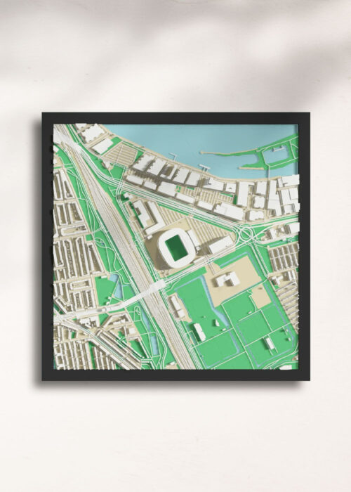 3D Stadskaart - Rotterdam - De Kuip