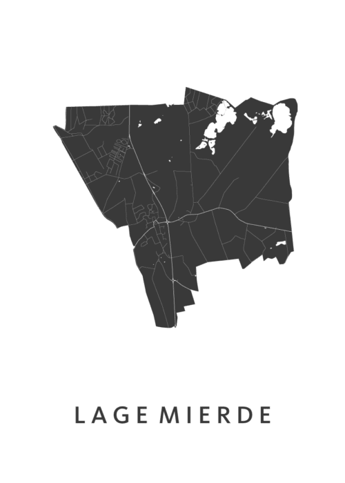 Lage Mierde Stadskaart