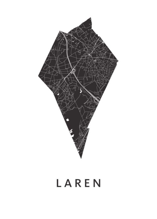 Laren Stadskaart Poster Kopen