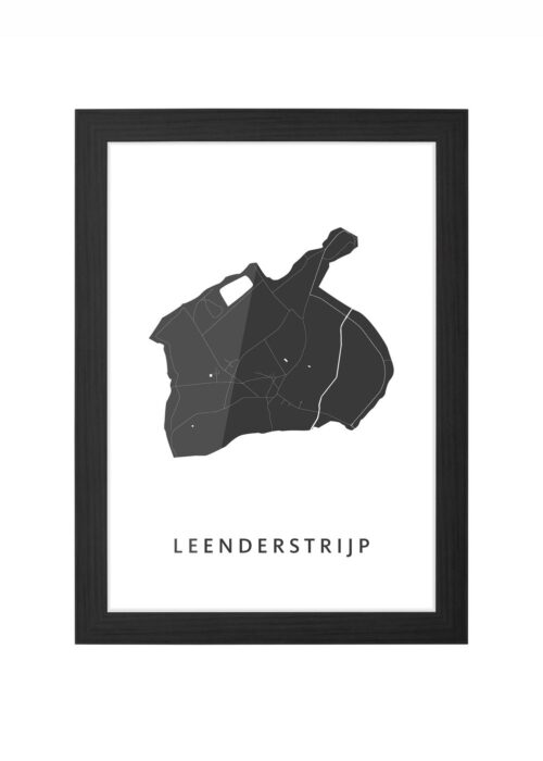 Leenderstrijp Ingelijst in Zwart lijst Kopen | Kunst in Kaart