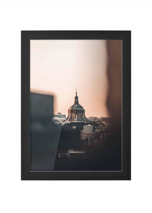 marekerk fotografie poster ingelijst in zwarte lijst