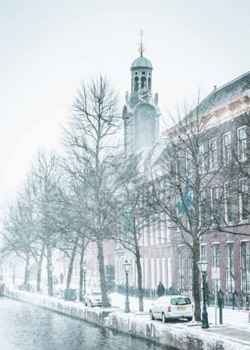 Rapenburg — Fotografie Poster