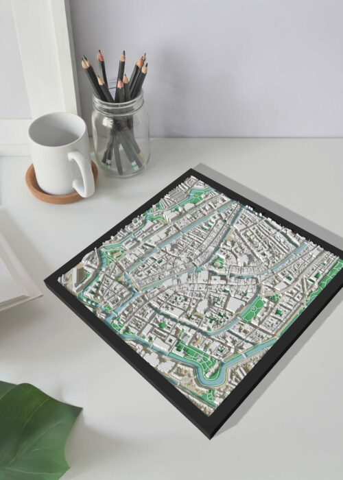 3D Stadskaart - Leiden