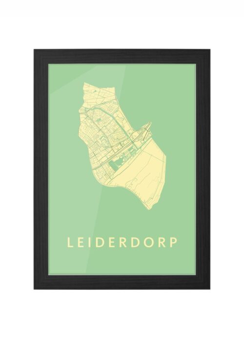 Leiderdorp Spring Ingelijst in Zwart lijst Kopen | Kunst in Kaart