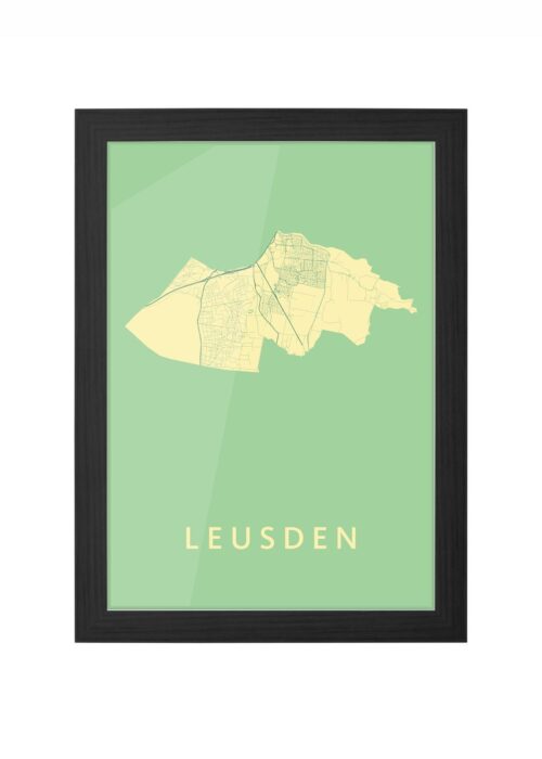 Leusden Spring Ingelijst in Zwart lijst Kopen | Kunst in Kaart