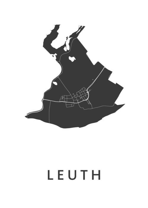 Leuth Stadskaart Poster Kopen