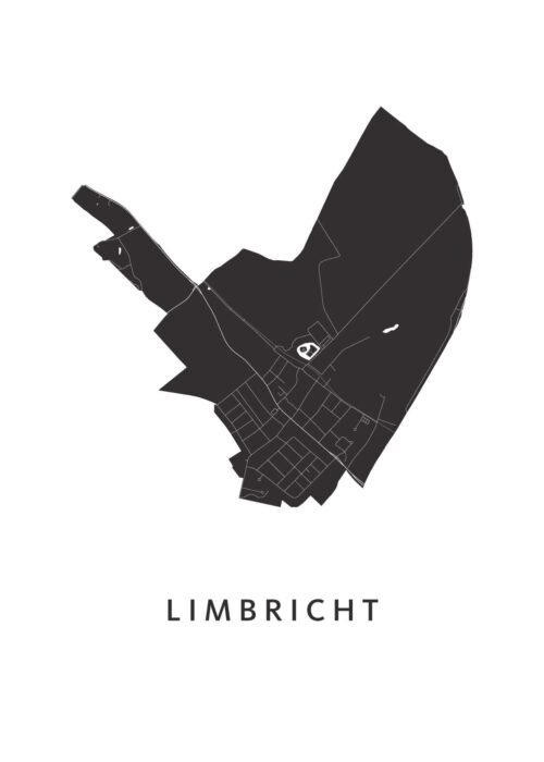 Limbricht Stadskaart Poster Kopen