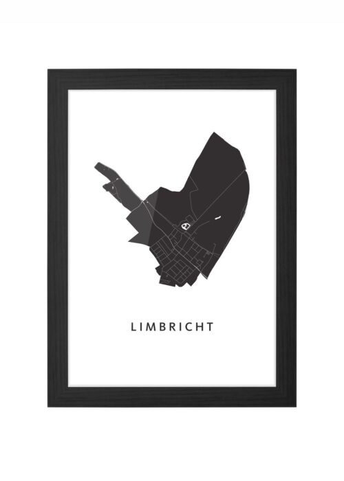 Limbricht Ingelijst in Zwart lijst Kopen | Kunst in Kaart