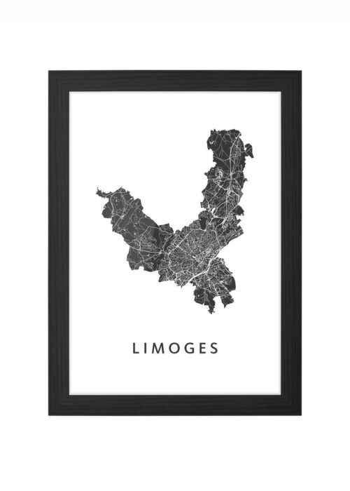 Limoges Ingelijst in Zwart lijst Kopen | Kunst in Kaart