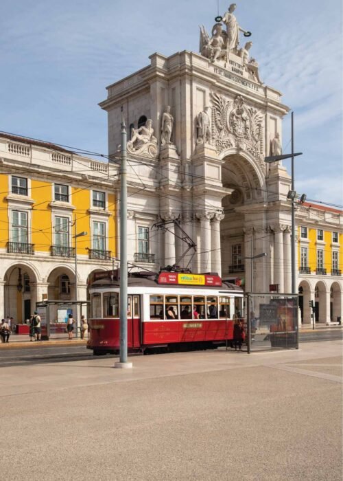 Arco da Rua Augusta — Fotografie Poster