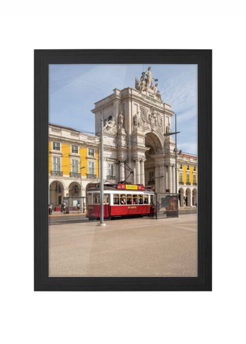 arco da rua augusta fotografie poster ingelijst in zwarte lijst