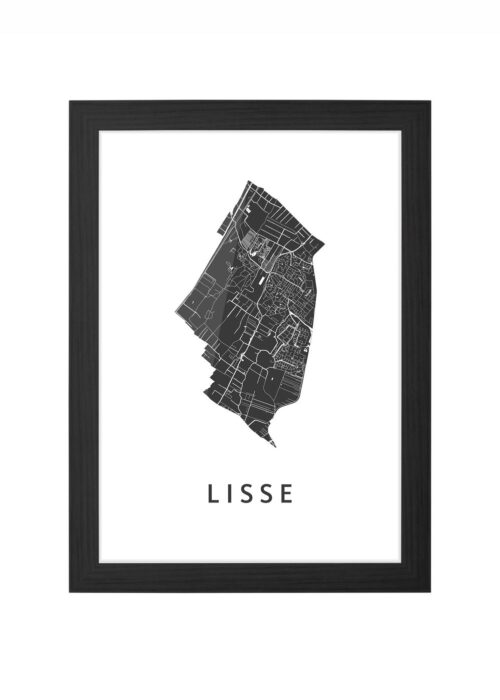 Lisse Ingelijst in Zwart lijst Kopen | Kunst in Kaart