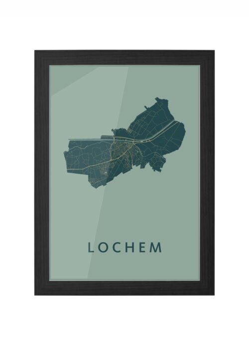 Lochem Amazon Ingelijst in Zwart lijst Kopen | Kunst in Kaart
