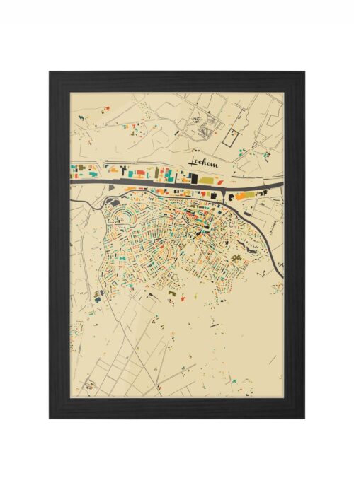 Lochem Ingelijst in Zwart lijst Kopen | Kunst in Kaart