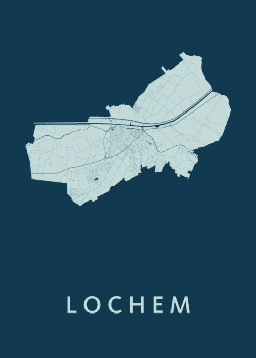 Lochem Feldgrau Stadskaart Poster Kopen