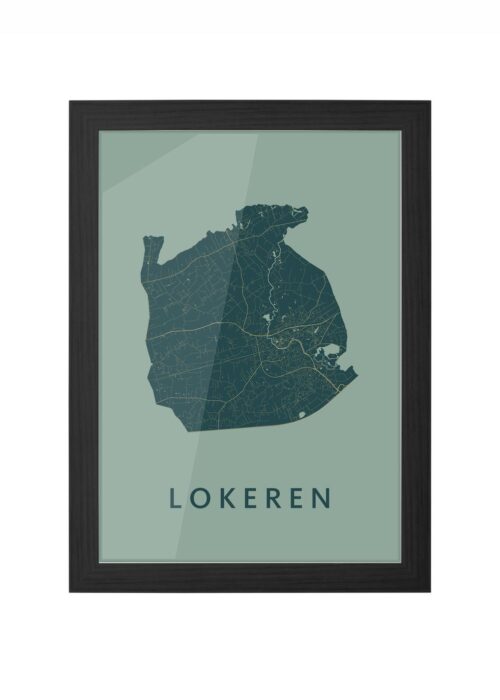 Lokeren Amazon Ingelijst in Zwart lijst Kopen | Kunst in Kaart