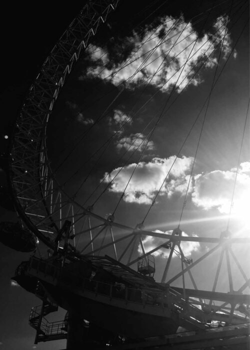 London Eye - Londen — Fotografie Poster
