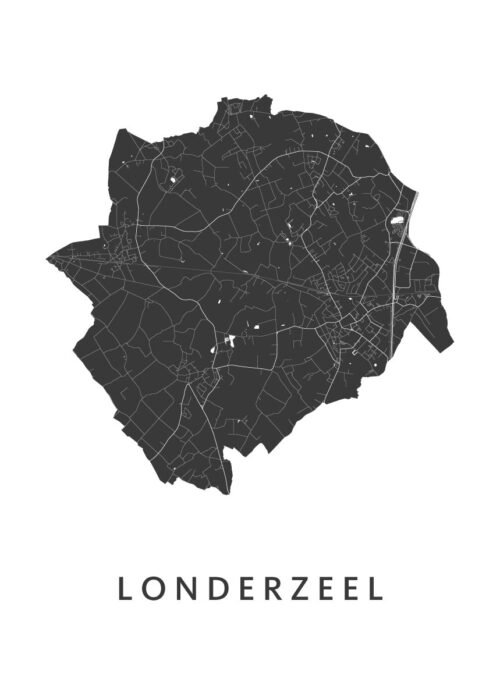 Londerzeel Stadskaart Poster Kopen