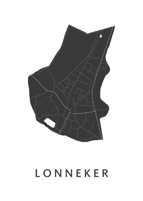 Lonneker Stadskaart Poster Kopen