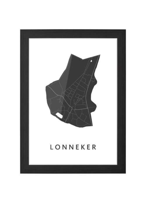 Lonneker Ingelijst in Zwart lijst Kopen | Kunst in Kaart