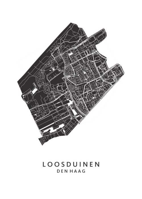 Den Haag - Loosduinen Wijkkaart