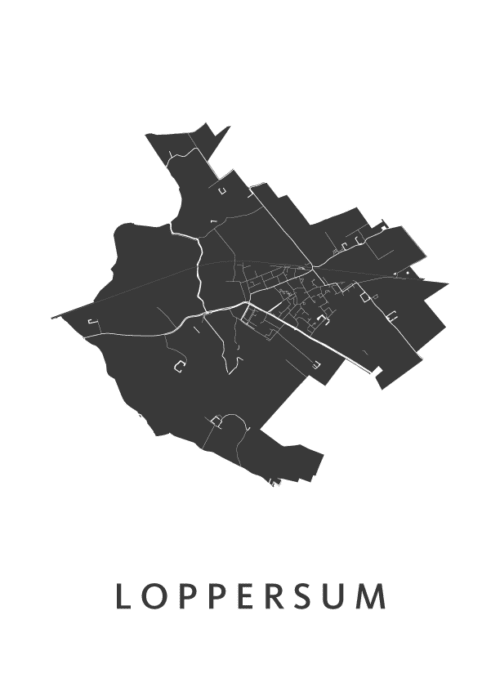 Loppersum Stadskaart