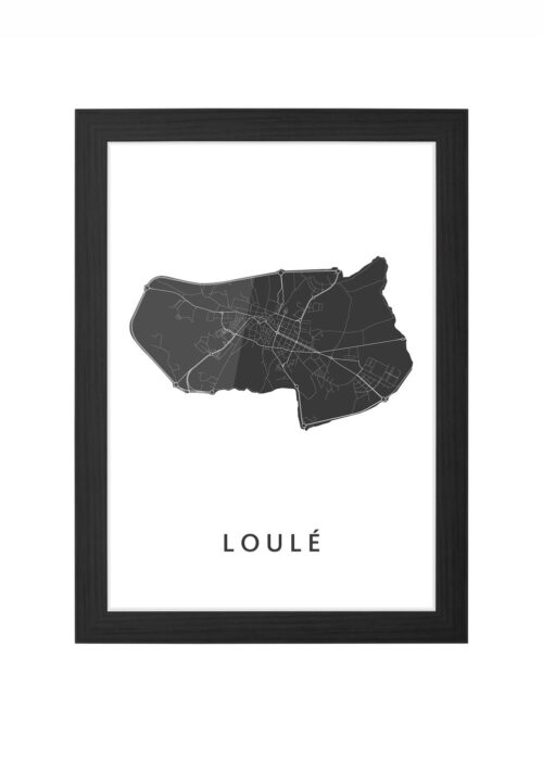 Loulé Ingelijst in Zwart lijst Kopen | Kunst in Kaart